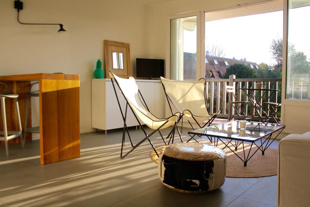 Appartement Le Clos de Sablier Tourgéville Habitación foto